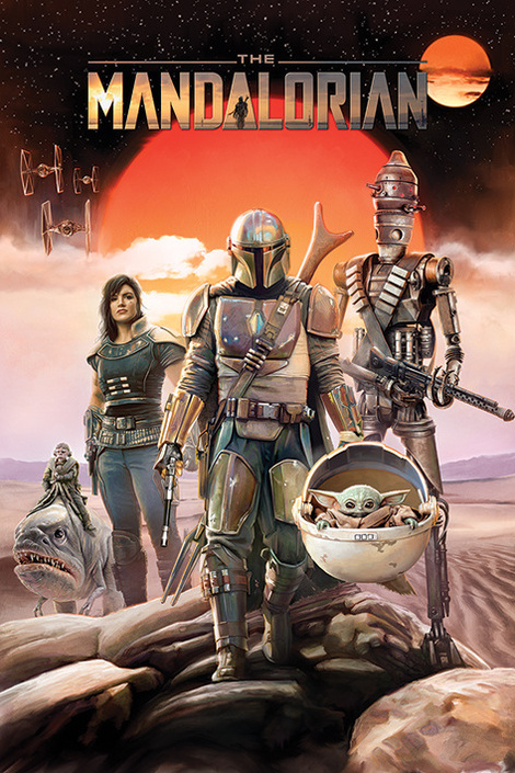 Star Wars: The Mandalorian Poster Pack Group 61 x 91 cm - PP34642