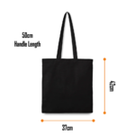 AC/DC Tote Bag Logo (black) - RKSX-TOTACDCLOG01