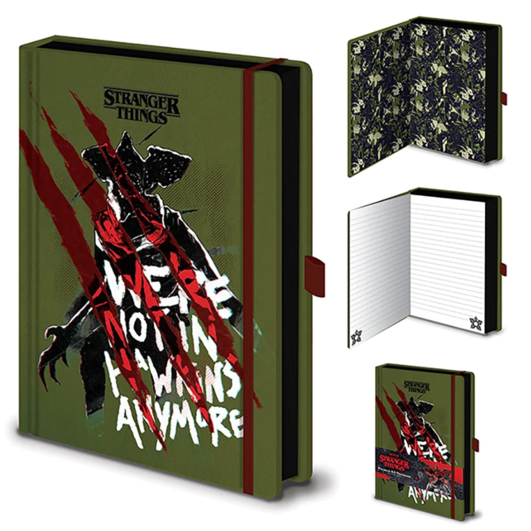 Stranger Things 4 (Not in Hawkins) A5 Premium Notebooks - SR73806