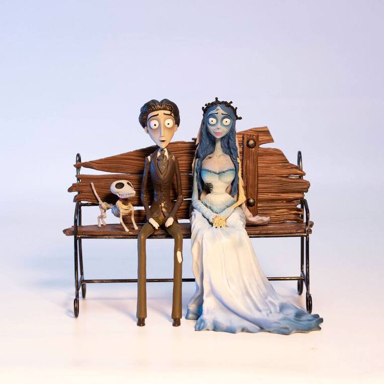 Corpse Bride PVC Statue Zero Time to Rest - SD89688