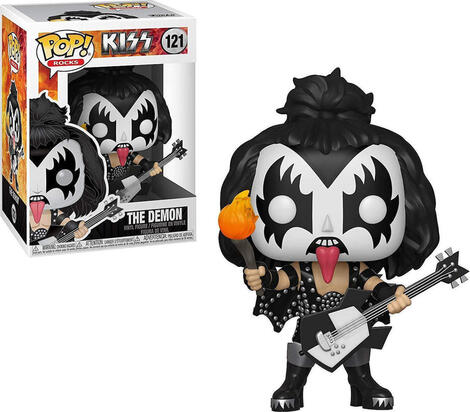 Funko POP! KISS - The Demon #121 Figure