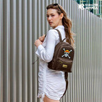 One Piece Heady Skull Backpack 29cm (brown) - KMN07349