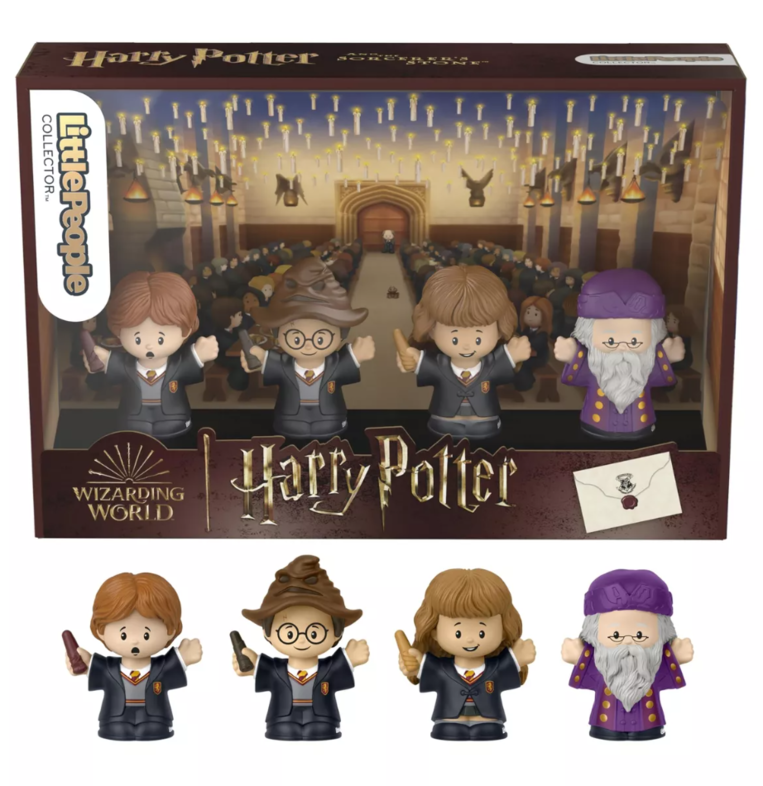 Harry Potter Fisher-Price Little People Collector Mini Figures 4-Pack Philosopher's Stone 6 cm - HVG45