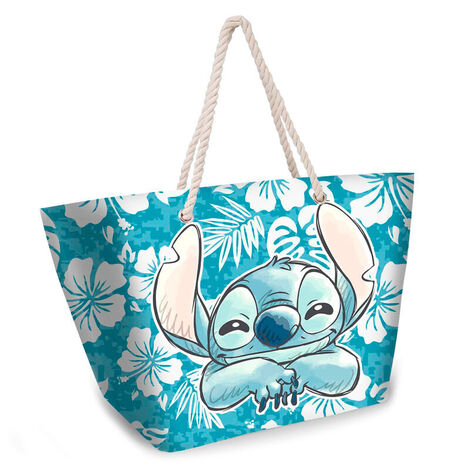 Disney Lilo & Stitch - Stitch Aloha Beach Bag (light blue) - KMN07043