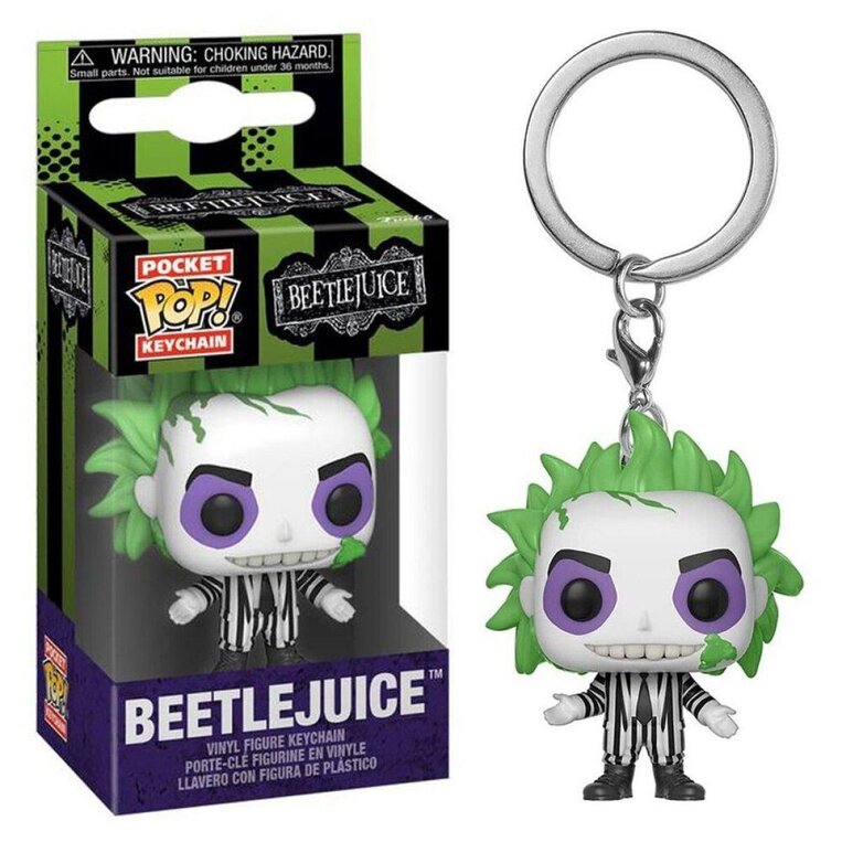 Funko Pocket Pop!: Beetlejuice - Beetlejuice Vinyl  Figure Keychain