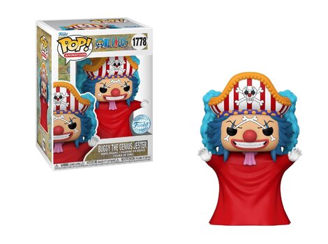 Funko Pop! One Piece - Buggy the Genius Jester #1778 (Exclusive) Figure