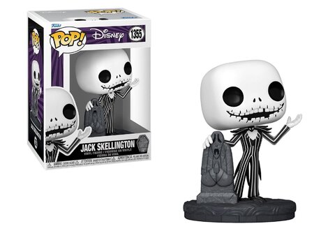 Funko POP! Disney: Nightmare Before Christmas - Jack Skellington (Gravestone) #1355 Figure