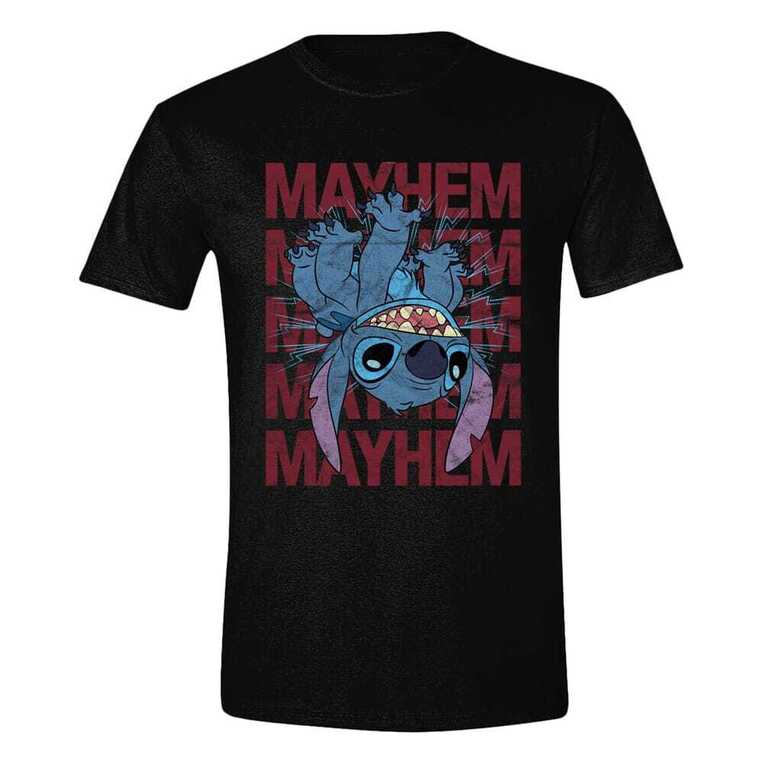 Lilo & Stitch T-Shirt Mayhem Black - PCMTS097LST- XL