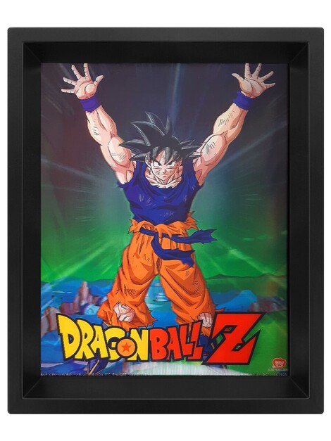 Dragon Ball Z (Power Levels Increased) 3D Lenticular Poster (Framed) 26 x 4cm - EPPL71381