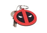 Marvel Comics Rubber Keychain Deadpool Symbol 6 cm - RK38555C