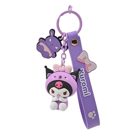 Hello Kitty Animal Keychain With Strap - YUME11544