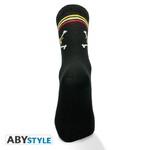 One Piece Socks Black Skull - ABYSOC006