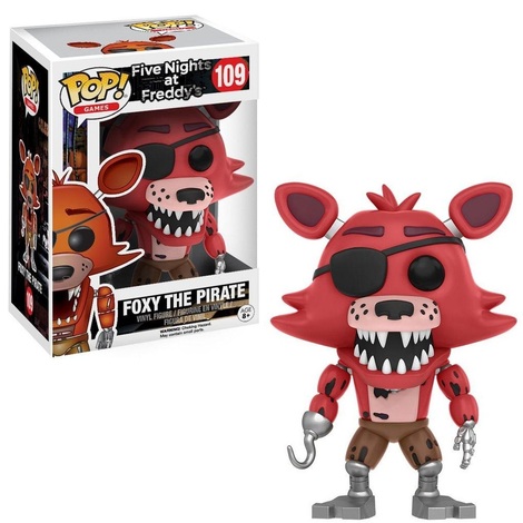 Funko POP! Five Nights at Freddy’s - Foxy The Pirate Figure #109