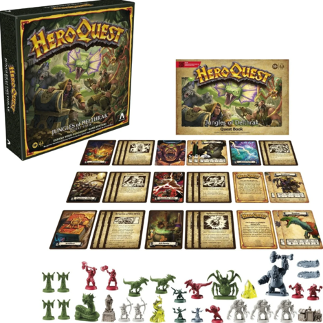 Επέκταση HeroQuest: Jungles of Delthrak Quest Pack - F9907