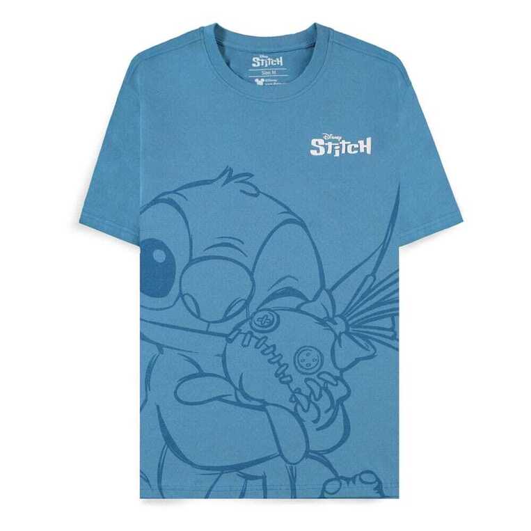 Lilo & Stitch T-Shirt Hugging Stitch (light blue) - TS350883DNY