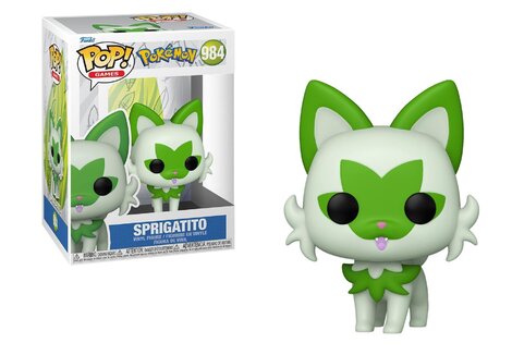 Funko Pop! Games: Pokemon - Sprigatito #984  Vinyl Figure