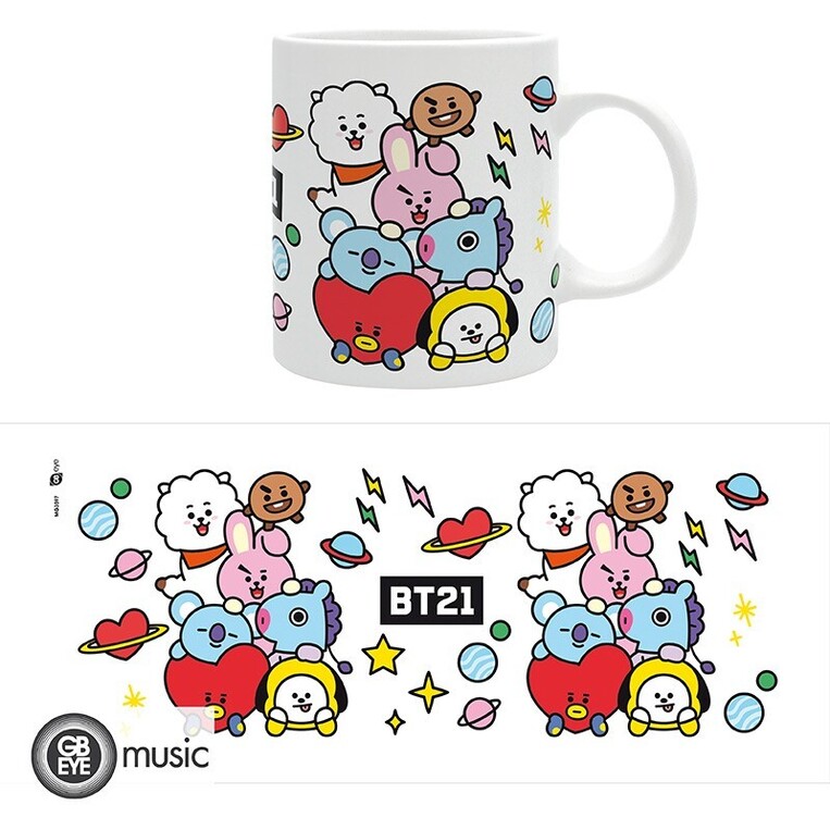 BT21 Mug 320 ml - Characters Stack - MG3597