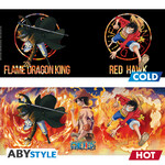 One Piece Mug Heat Change 460 ml Luffy & Sabo - ABYMUGA445