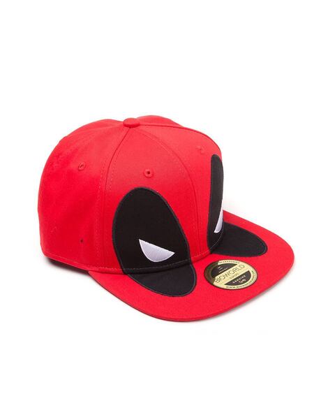 Deadpool Snapback Cap Big Face (red) - SB097581DEA