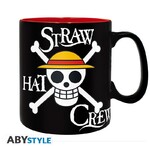 One Piece - Mug - 460 ml (ceramic) - Luffy & Skull - ABYMUGA451