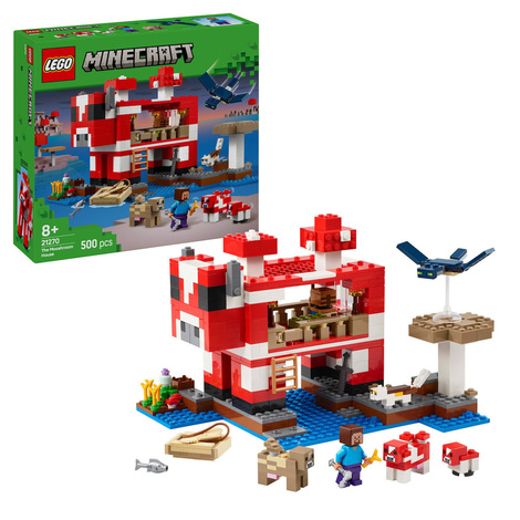 LEGO Minecraft The Mooshroom House - 21270