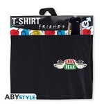 Friends - Tshirt "Central Perk" man black - basic - ABYTEX678