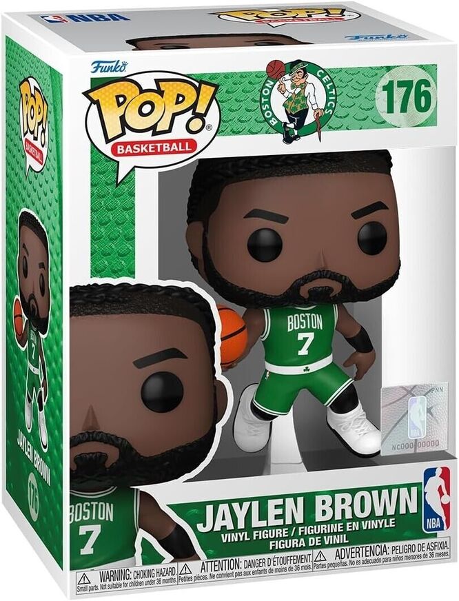 Funko Pop! Basketball: NBA Boston Celtics - Jaylen Brown #176 Vinyl Figure