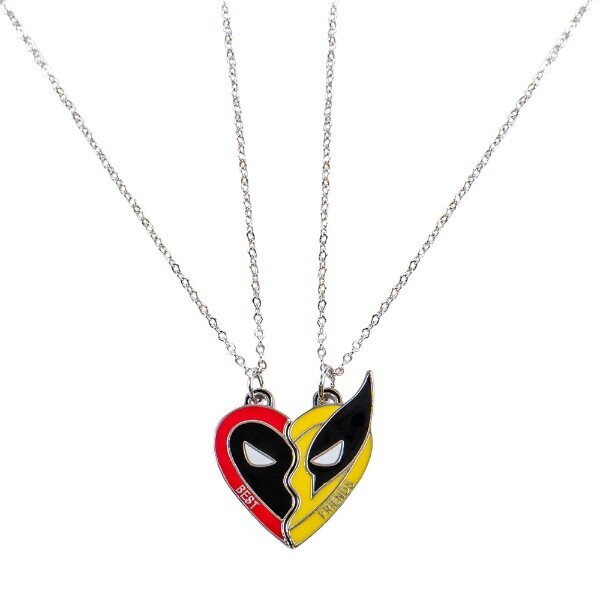 Marvel - Deadpool & Wolverine - Best Friends Necklace 2-Pack (plated brass) - NEC0100