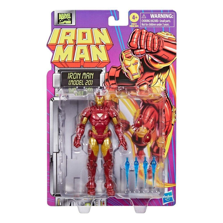 Marvel Legends: Iron Man Action Figure (Model 20) (15cm) - F9027