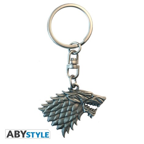 Game Of Thrones - Keychain 3d "Stark" - ABYKEY060