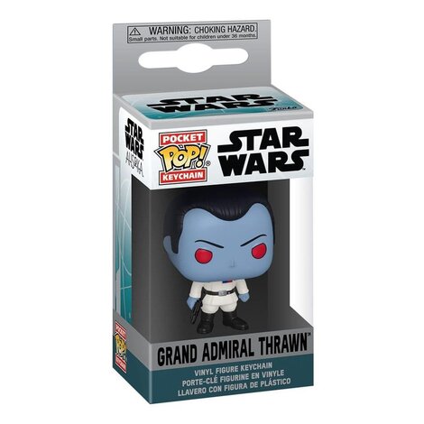 Funko Pocket POP! Keychain Star Wars: Ahsoka - Grand Admiral Thrawn Figure