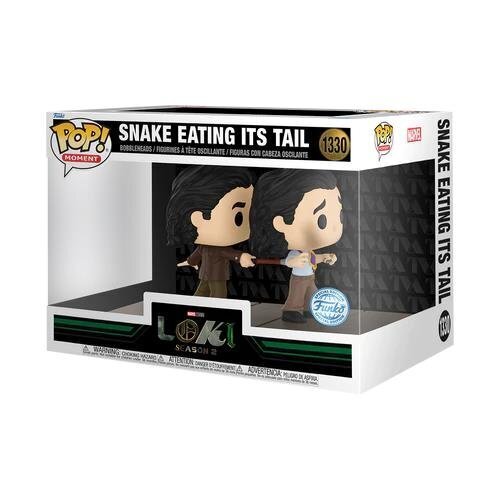 Funko POP! Moment: Marvel Loki Season 2 - Snake Eating Its Tail #1330 Figure (Exclusive)