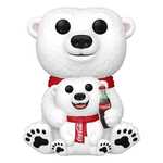 Funko Pop! AD Icons: Coca-Cola - Polar Bear with  Cub #241 Vinyl Figure