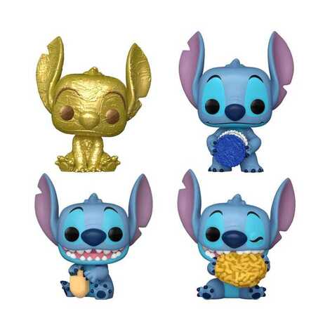 Funko Pocket POP! Disney: Lilo & Stitch - Happy Hanukkah 4-Pack Figures