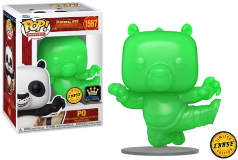 Funko Pop! Movies: Kung Fu Panda - Po (Specialty Series Exclusive) #1567 Chase Vinyl Figure