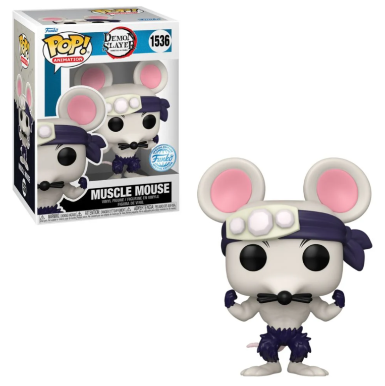 Funko Pop! Animation: Demon Slayer Kimetsu no Yaiba - Muscle Mouse (Flocked) (Special Edition)