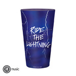 Metallica Large Glass 400ml Ride The Lightning - GBYVER023