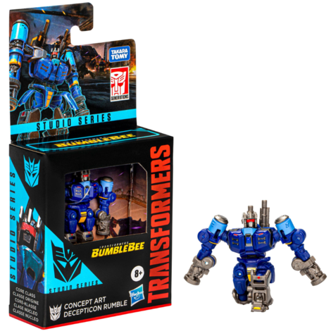 Transformers: The Last Knight Core Class - Concept Art Decepticon Rumble Action Figure (9cm) - F8749