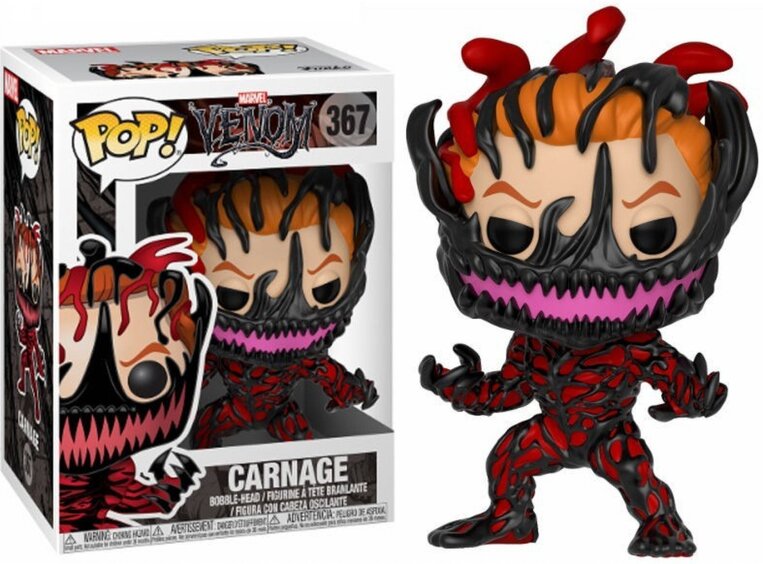 Funko POP! Marvel Carnage Cletus Kasady Bobble-Head Figure