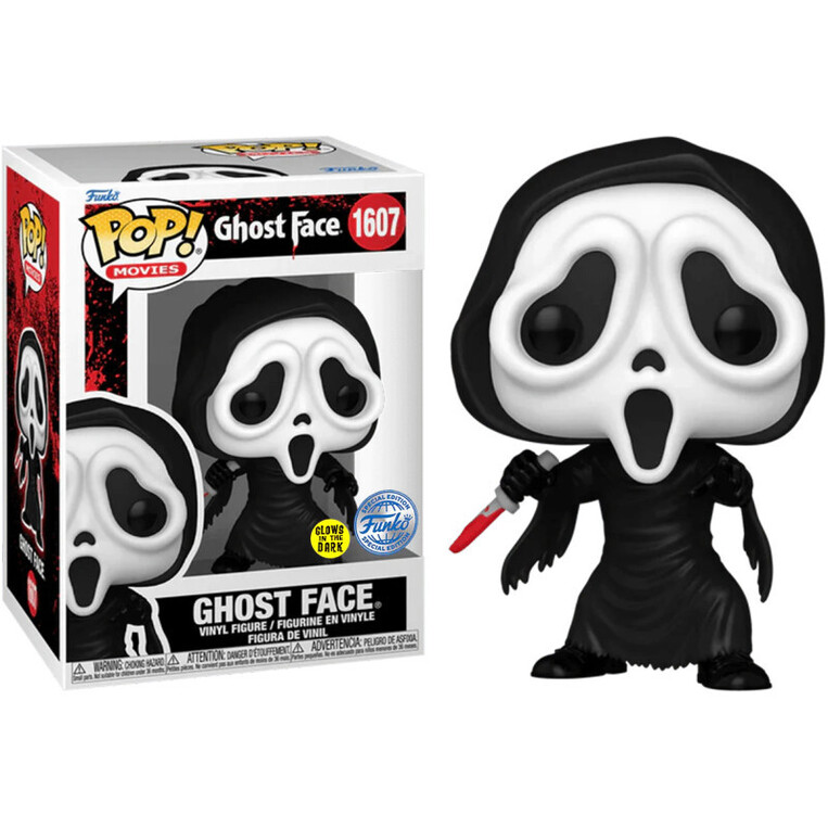 Funko Pop! Movies: Ghostface - Ghostace (Glows in the Dark) (Special Edition) # Vinyl Figure