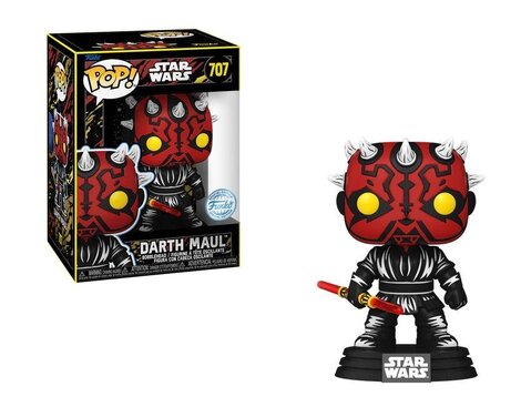 Funko POP! Star Wars: Retro - Darth Maul #707 (Exclusive) Figure