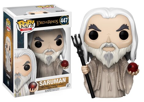 Funko Pop! Movies: The Lord of the Rings - Saruman #447 Vinyl Figure