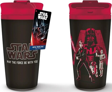 Star Wars (May The Force Be With You) Metal Travel Mug - MTM27581