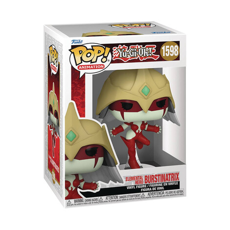 Funko Pop! Animation: Yu-Gi-Oh! - Elemental Hero  Burstinatrix #1598 Vinyl Figure