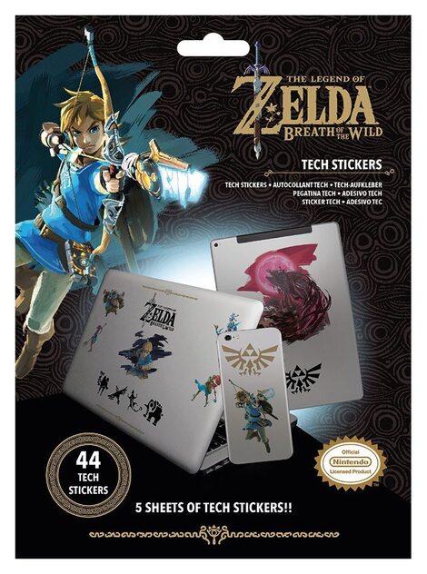 The Legend of Zelda Tech Sticker Pack - TS7406