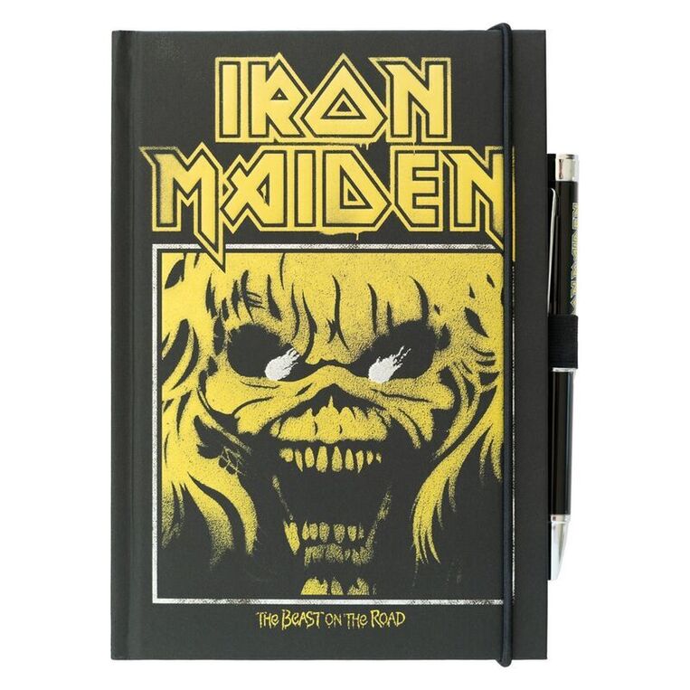 Iron Maiden A5 premium Notebook + Projector Pen - FAP230918