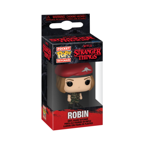 Funko Pocket POP! Keychain Stranger Things - Hunter Robin Figure