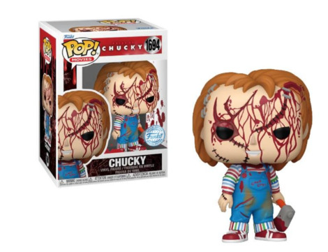 Funko Pop! Movies: Bride of Chucky - Chucky (Bloody) (Special Edition) #1694 Vinyl Figure