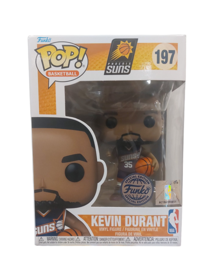 Funko Pop! Basketball NBA: Phoenix Suns - Kevin Durant (Special Edition) #197 Vinyl Figure