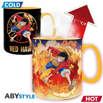 One Piece Mug Heat Change 460 ml Luffy & Sabo - ABYMUGA445